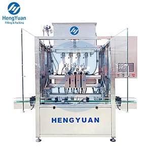 Automatic Upper Weighing Type Free Flowing Liquid Filling Machine