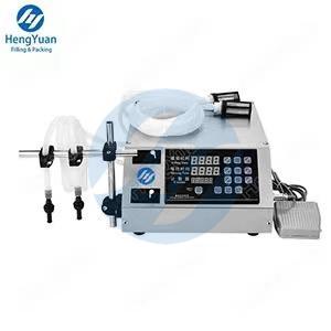 GFK700 Smart Semi-automatic Desktop Digital Liquid Filling Machine with 2 pcs Dispensing Nozzles GFK700 Smart Semi-automatic Desktop Digital Liquid Filling Machine with 2 pcs Dispensing Nozzles