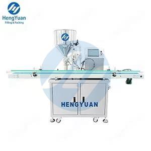 HYAP1-10T Automatic Pneumatic Piston Driving Single Head Filling Machine with Material Hopper HYAP1-10T Automatic Pneumatic Piston Driving Single Head Filling Machine with Material Hopper