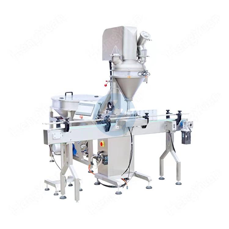 HYAS-P10 Automatic Powder Bottle Linear Type Auger Dosing Single-headed Filling Machine