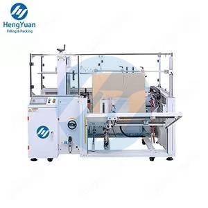 HYCO-100 Automatic Vertical Type Carton Erector Box Opener Erecting Machine Open and Bottom Sealing Machine