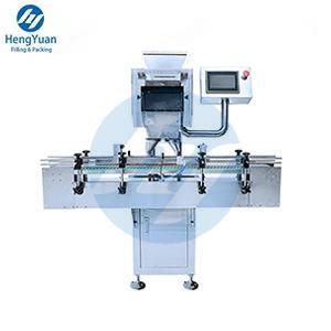 HYJF-8-2 Eight Channels Automatic Electronic Tablets Counting Two Heads Filling Machine