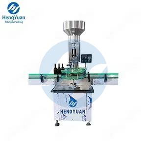 HYPC-100 Automatic Single-head Cork Stopper Pressing Down Glass Bottle Capping Sealing Machine