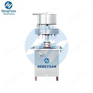 HYRF-100S Semi-automatic Rotary Bottle Filling Machine | Liquid Dispensing Equipment