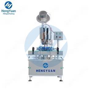 HYRS-C Automatic Rotary Bottles Multi-heads Crown Lid Pressing Capping Machine | High Speed Sealing Equipment HYRS-C Automatic Rotary Bottles Multi-heads Crown Lid Pressing Capping Machine | High Speed Sealing Equipment