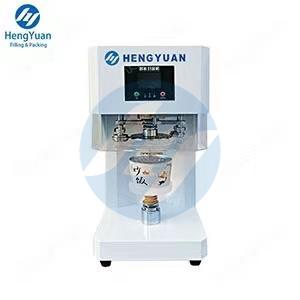 HYSS-1C POP Can Tin Plate Lid Single-head Capping Machine Sealing Equipment Semi Automatic HYSS-1C POP Can Tin Plate Lid Single-head Capping Machine Sealing Equipment Semi Automatic
