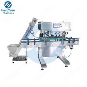 HYXG-8XT Automatic Eight Wheels Screwing Lid Bottle Capping Machine With HMI Touch Screen Operated HYXG-8XT Automatic Eight Wheels Screwing Lid Bottle Capping Machine With HMI Touch Screen Operated