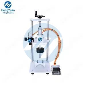 HYYG-20 Desktop single head pressing-on capping machine Semi automatic