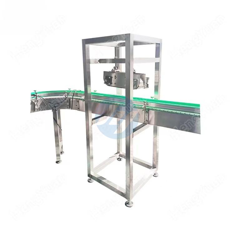 Linear Pressing-on Bottle Capping Machine Snap Lid Sealing Equipment