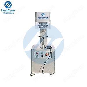Semi-automatic Cans Tin Plate Lid Single-head Capping Machine Sealing Equipment Semi-automatic Cans Tin Plate Lid Single-head Capping Machine Sealing Equipment