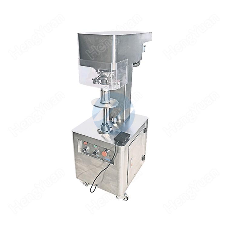 Semi-automatic Cans Tin Plate Lid Single-head Capping Machine Sealing Equipment