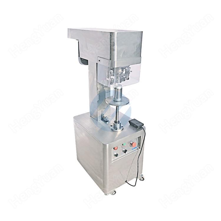 Semi-automatic Cans Tin Plate Lid Single-head Capping Machine Sealing Equipment