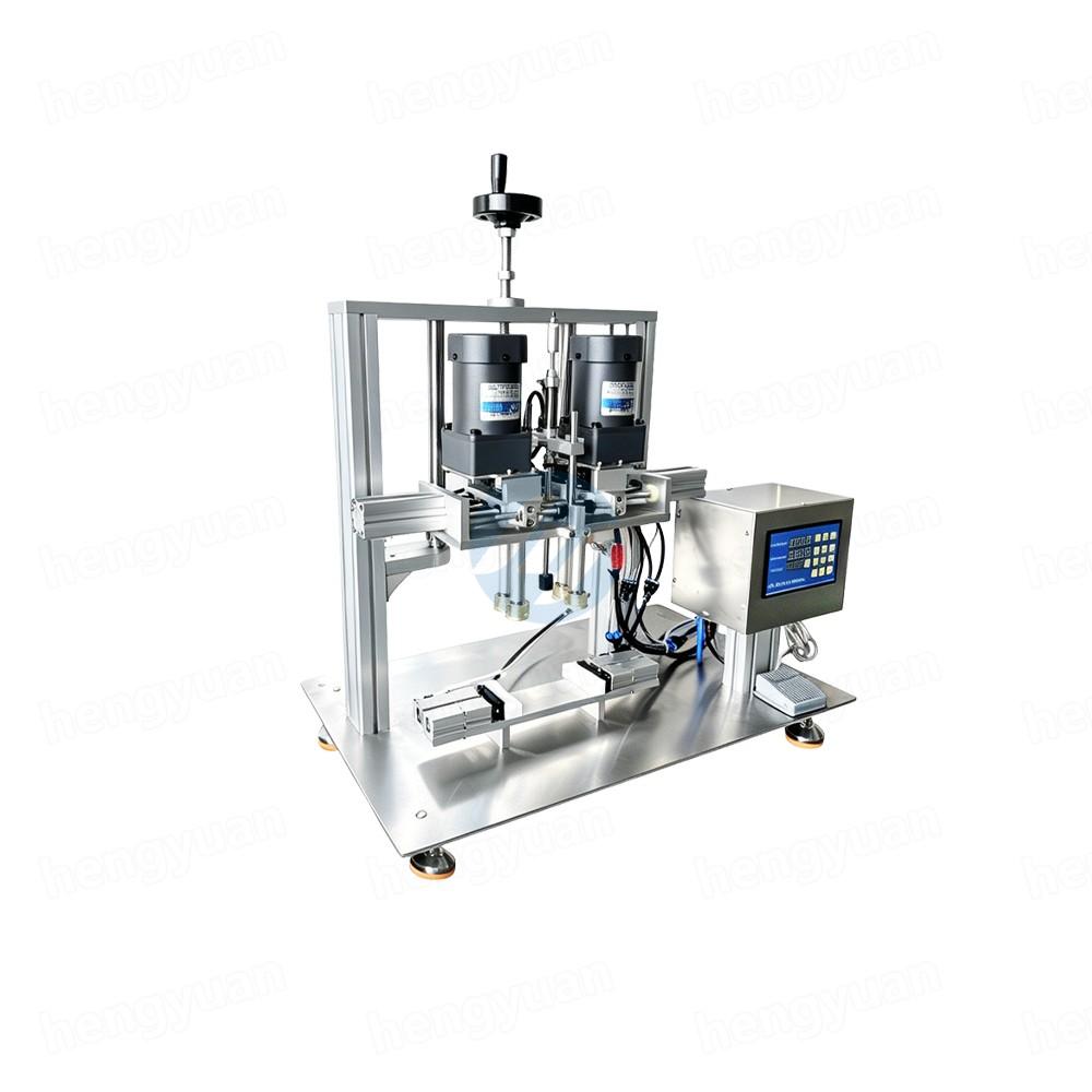 Semi-automatic Desktop Bottle Screwing-on Capping Machine