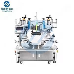 Semi-automatic Dual-sided Labeling Machine | Two Sides Sticker Label Applicator